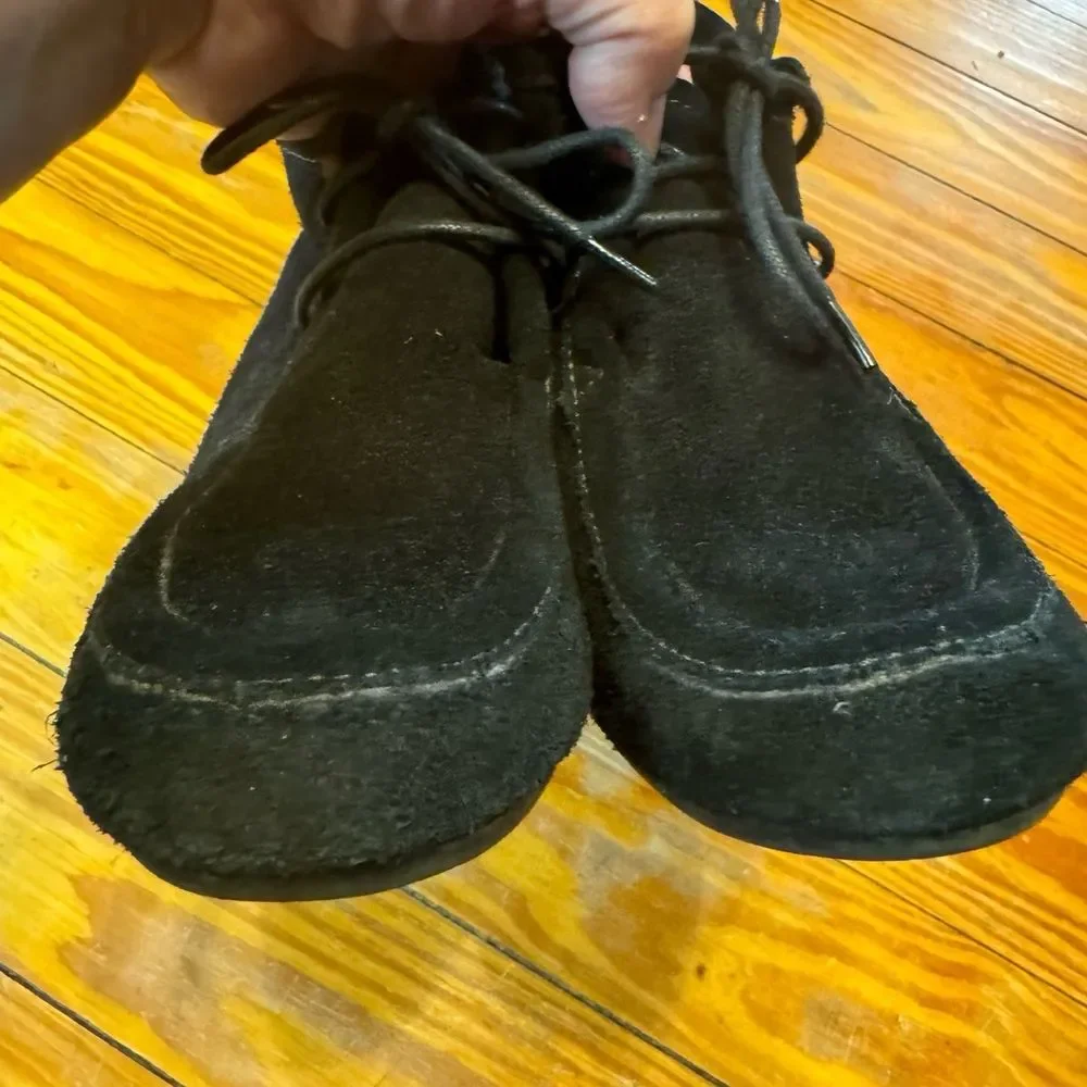 Bjorndal Black Suede Bexley‎ Booties Size 8